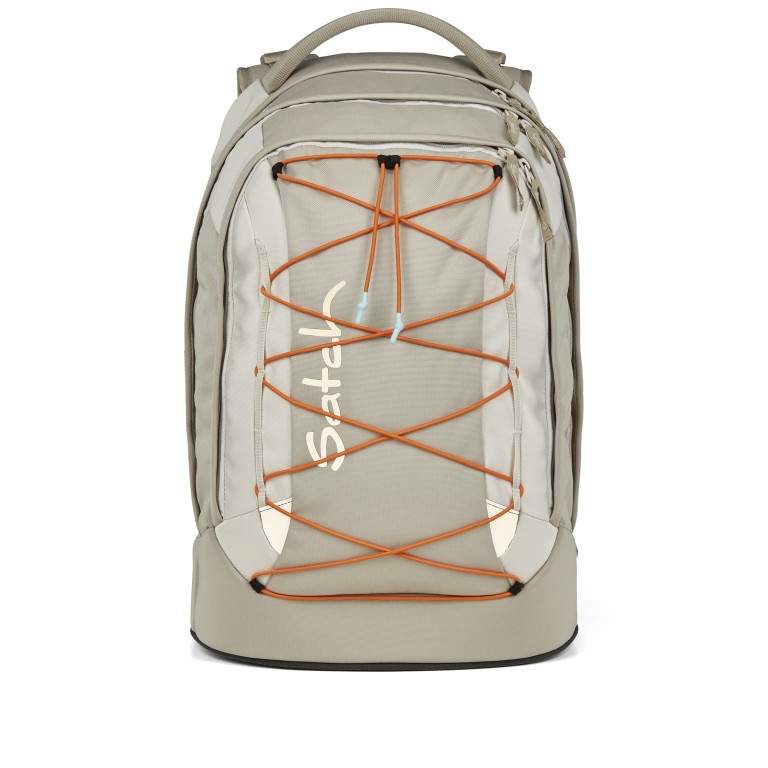 Rucksack Pack 2025 Sneaker Style Crossed Sand, Farbe: beige, Marke: Satch, EAN: 4057081202850, Abmessungen in cm: 30x45x27, Bild 2 von 9