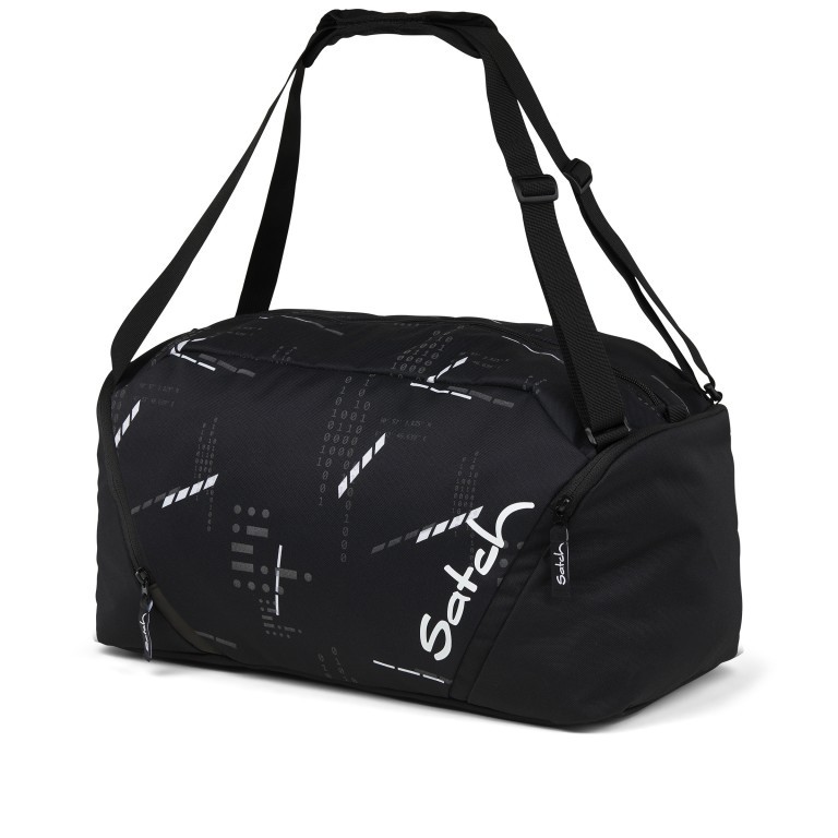 Sporttasche 2025 Reflective Style auch als Rucksack nutzbar Ninja Matrix, Farbe: schwarz, Marke: Satch, EAN: 4057081203277, Abmessungen in cm: 45x25x25, Bild 2 von 3