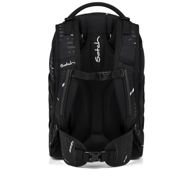 Rucksack Pack 2025 Reflective Style Ninja Matrix, Farbe: schwarz, Marke: Satch, EAN: 4057081202638, Abmessungen in cm: 30x45x27, Bild 6 von 9