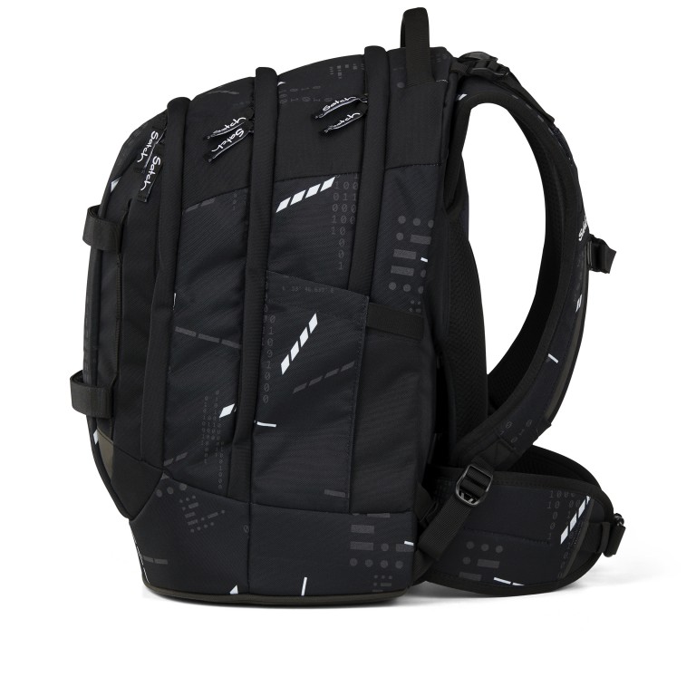 Rucksack Pack 2025 Reflective Style Ninja Matrix, Farbe: schwarz, Marke: Satch, EAN: 4057081202638, Abmessungen in cm: 30x45x27, Bild 7 von 9