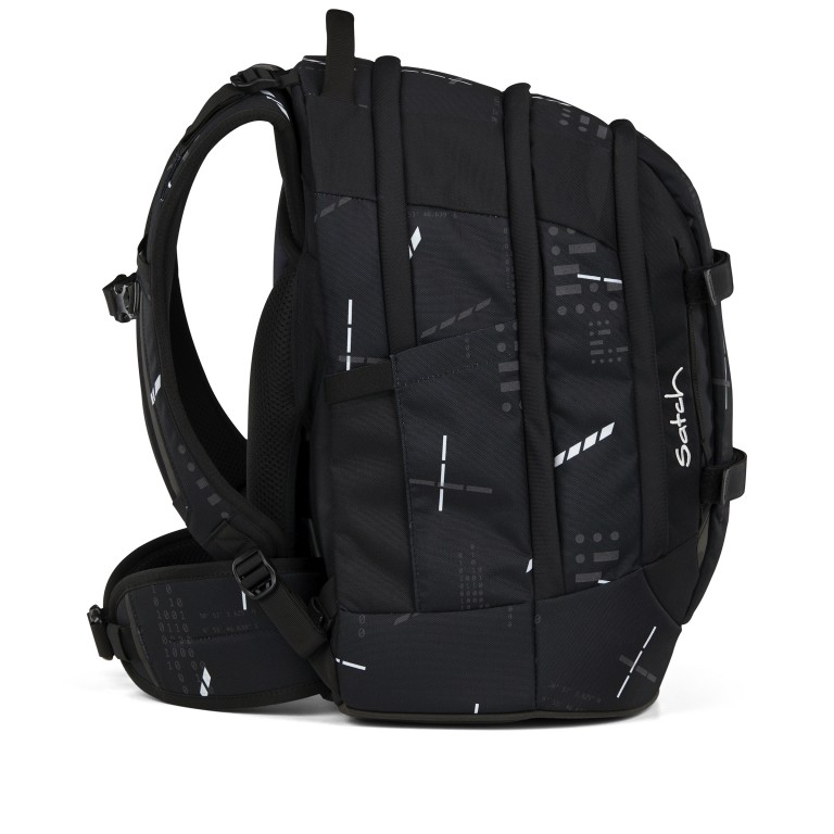 Rucksack Pack 2025 Reflective Style Ninja Matrix, Farbe: schwarz, Marke: Satch, EAN: 4057081202638, Abmessungen in cm: 30x45x27, Bild 5 von 9