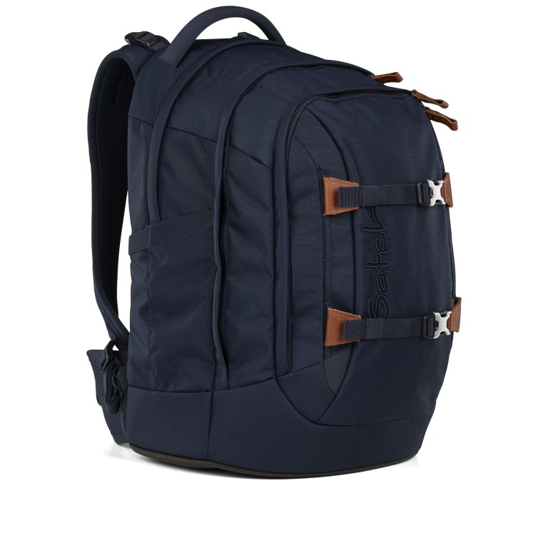 Rucksack Pack 2025 Skandi Style Nordic Blue, Farbe: blau/petrol, Marke: Satch, EAN: 4057081202805, Abmessungen in cm: 30x45x27, Bild 3 von 10