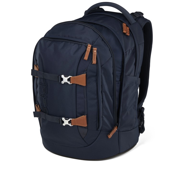 Rucksack Pack 2025 Skandi Style Nordic Blue, Farbe: blau/petrol, Marke: Satch, EAN: 4057081202805, Abmessungen in cm: 30x45x27, Bild 8 von 10
