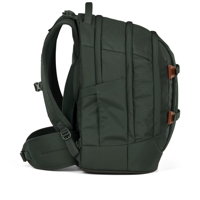 Rucksack Pack 2025 Skandi Style Nordic Forest Green, Farbe: grün/oliv, Marke: Satch, EAN: 4057081202799, Abmessungen in cm: 30x45x27, Bild 4 von 10