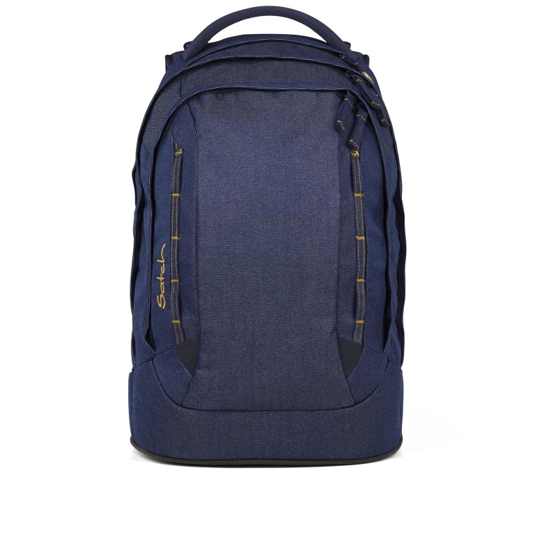Rucksack Pack 2025 Next Denim Special Edition Set dreiteilig Denim Blue, Farbe: blau/petrol, Marke: Satch, EAN: 4057081211265, Abmessungen in cm: 30x45x27, Bild 3 von 16