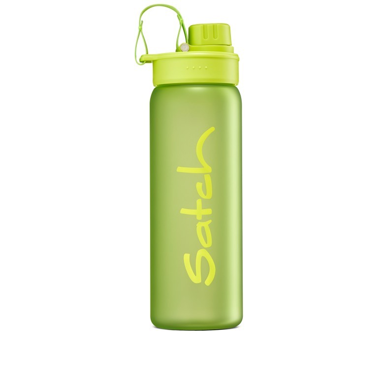 Trinkflasche Sport Volumen 0,7 Liter Lime Green, Farbe: grün/oliv, Marke: Satch, EAN: 4057081190188, Abmessungen in cm: 7x23.5x7, Bild 1 von 4