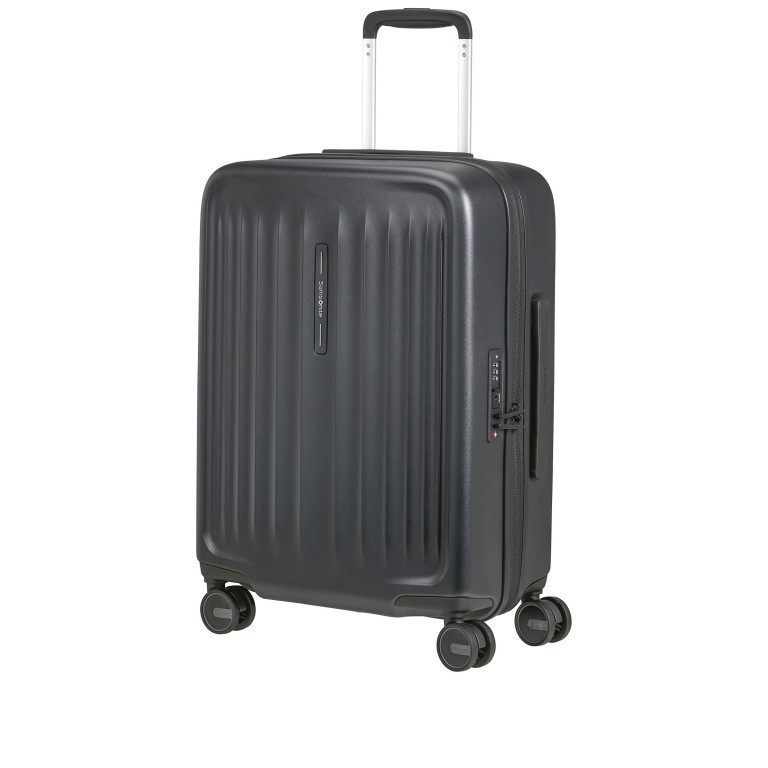 Koffer Fyrm Spinner 55 erweiterbar Graphite, Farbe: anthrazit, Marke: Samsonite, EAN: 5400520326058, Abmessungen in cm: 40x55x20, Bild 2 von 14
