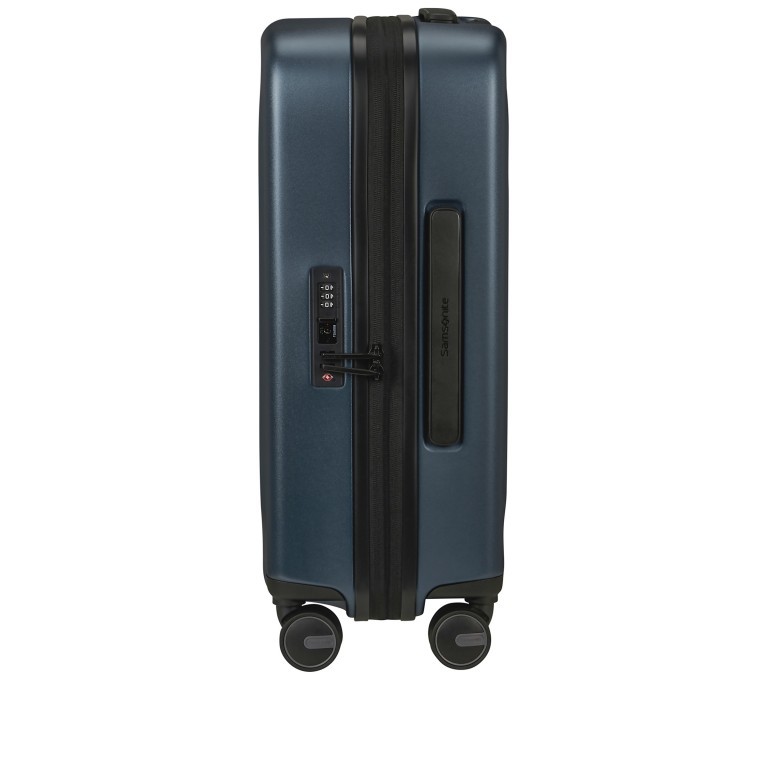 Koffer Fyrm Spinner 55 erweiterbar Steel Blue, Farbe: blau/petrol, Marke: Samsonite, EAN: 5400520326065, Abmessungen in cm: 40x55x20, Bild 4 von 14