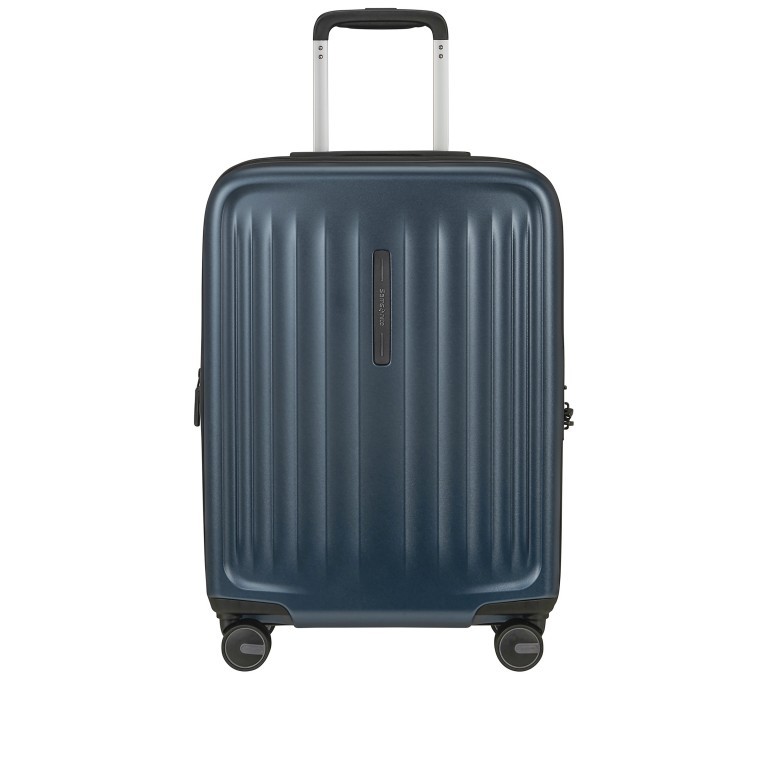 Koffer Fyrm Spinner 55 erweiterbar Steel Blue, Farbe: blau/petrol, Marke: Samsonite, EAN: 5400520326065, Abmessungen in cm: 40x55x20, Bild 14 von 14