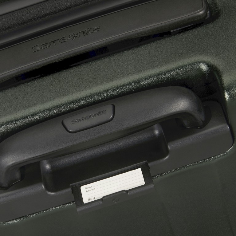 Koffer Fyrm Spinner 55 erweiterbar Deep Green, Farbe: grün/oliv, Marke: Samsonite, EAN: 5400520326072, Abmessungen in cm: 40x55x20, Bild 11 von 14