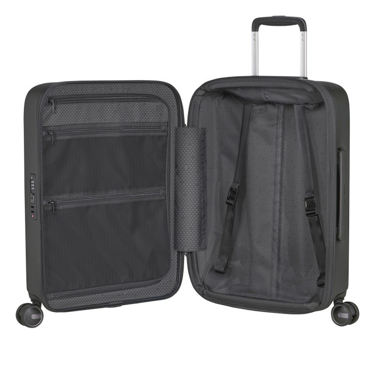 Koffer Fyrm Spinner 55 erweiterbar Deep Green, Farbe: grün/oliv, Marke: Samsonite, EAN: 5400520326072, Abmessungen in cm: 40x55x20, Bild 8 von 14