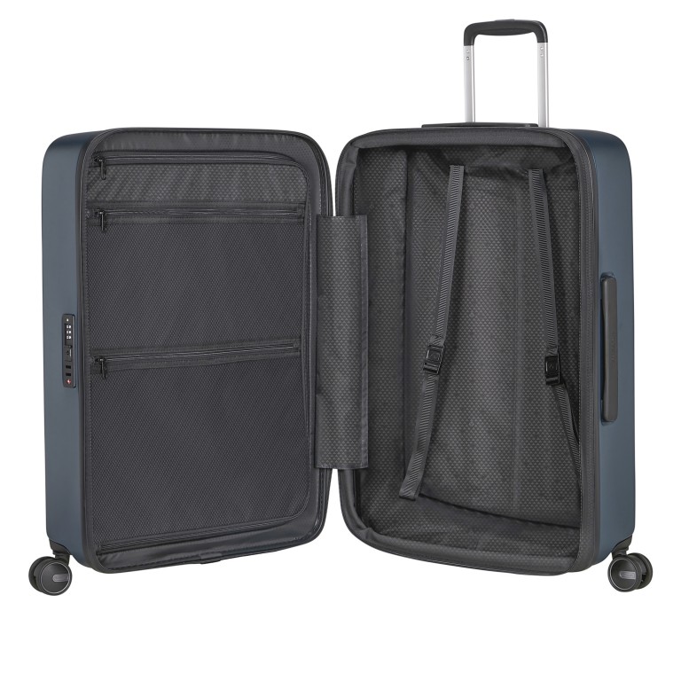 Koffer Fyrm Spinner 67 Steel Blue, Farbe: blau/petrol, Marke: Samsonite, EAN: 5400520326096, Abmessungen in cm: 48x67x26.5, Bild 8 von 13