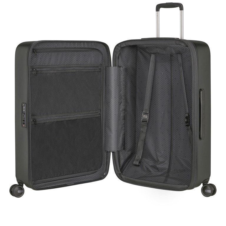 Koffer Fyrm Spinner 67 Deep Green, Farbe: grün/oliv, Marke: Samsonite, EAN: 5400520326102, Abmessungen in cm: 48x67x26.5, Bild 8 von 13