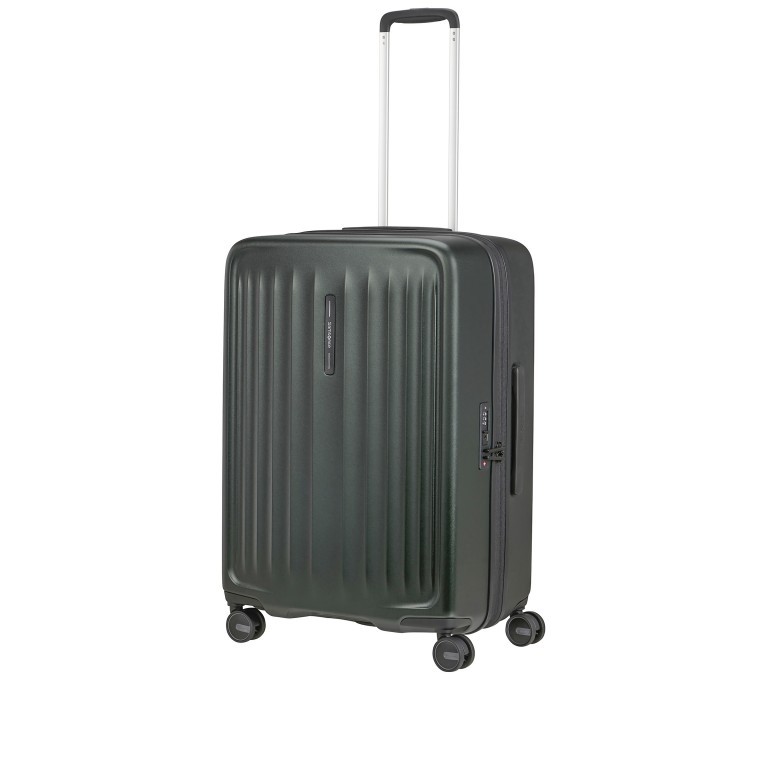 Koffer Fyrm Spinner 67 Deep Green, Farbe: grün/oliv, Marke: Samsonite, EAN: 5400520326102, Abmessungen in cm: 48x67x26.5, Bild 3 von 13