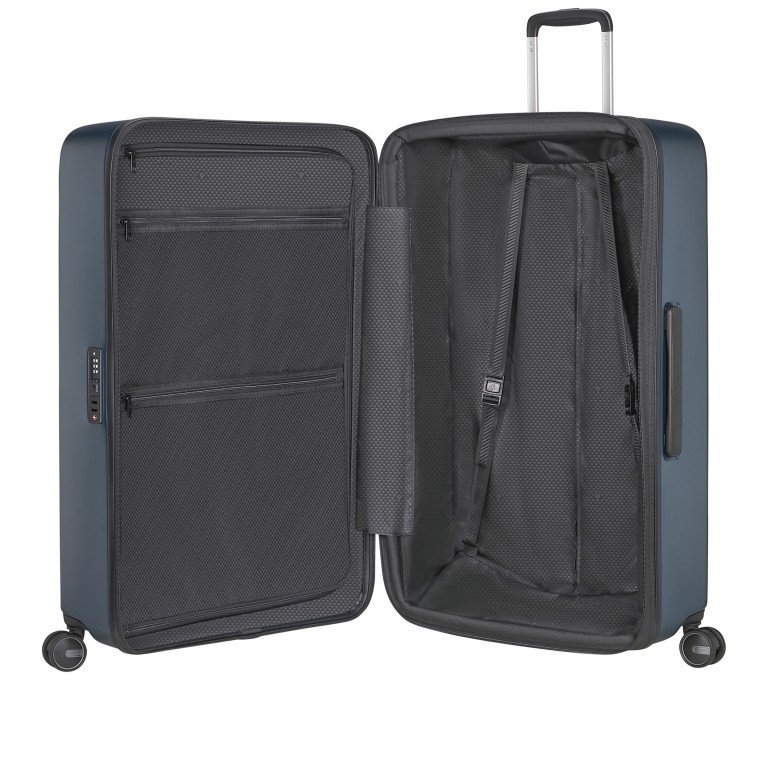 Koffer Fyrm Spinner 77 erweiterbar Steel Blue, Farbe: blau/petrol, Marke: Samsonite, EAN: 5400520326522, Abmessungen in cm: 50x77x31.5, Bild 8 von 13