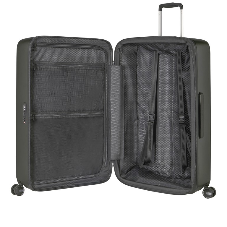 Koffer Fyrm Spinner 77 erweiterbar Deep Green, Farbe: grün/oliv, Marke: Samsonite, EAN: 5400520326539, Abmessungen in cm: 50x77x31.5, Bild 8 von 13