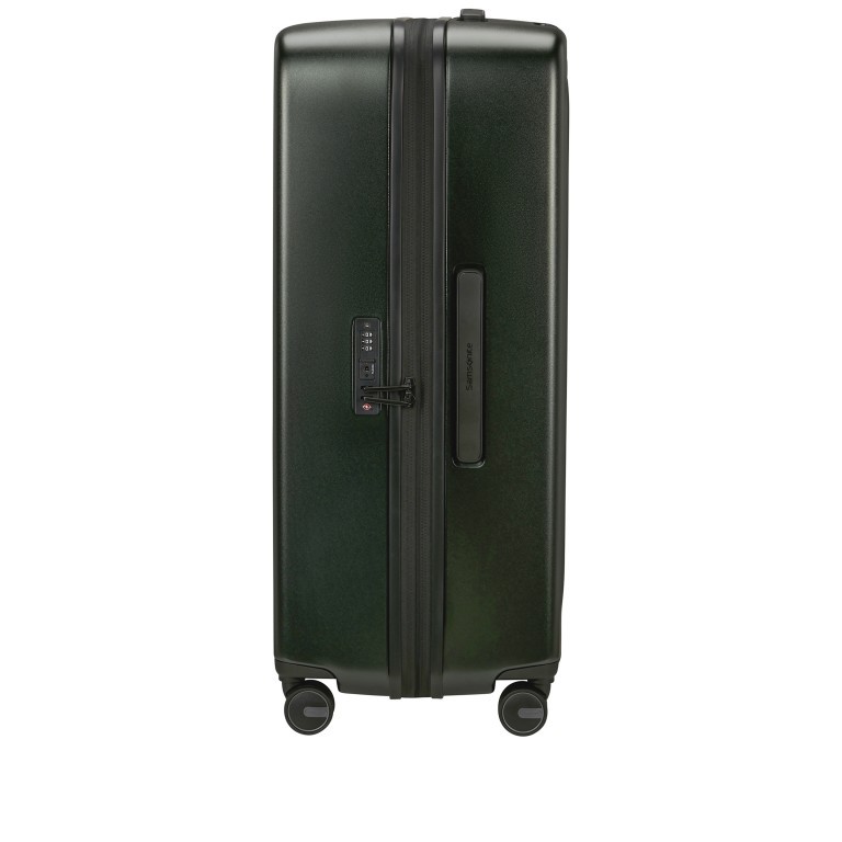 Koffer Fyrm Spinner 77 erweiterbar Deep Green, Farbe: grün/oliv, Marke: Samsonite, EAN: 5400520326539, Abmessungen in cm: 50x77x31.5, Bild 4 von 13