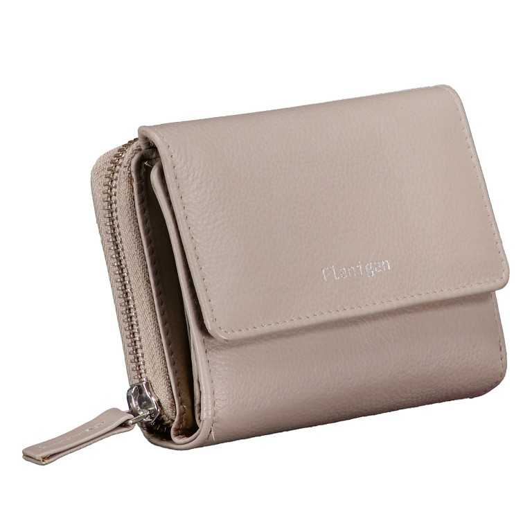 Geldbörse Luise 451 Taupe, Farbe: taupe/khaki, Marke: Flanigan, EAN: 4066727008152, Abmessungen in cm: 13x9.5x3.5, Bild 2 von 5