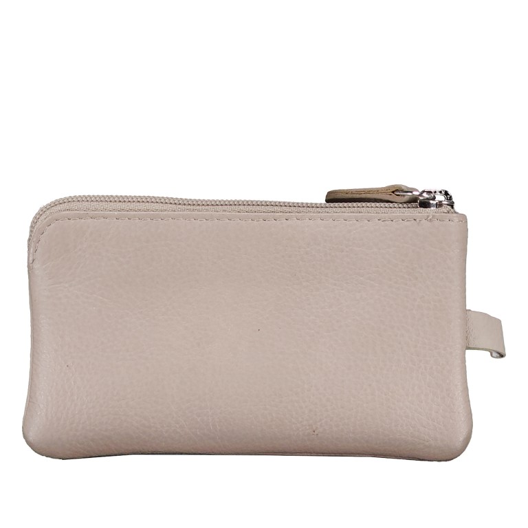 Schlüsseletui Luise 458 Taupe, Farbe: taupe/khaki, Marke: Flanigan, EAN: 4066727008213, Abmessungen in cm: 12x7x0.8, Bild 3 von 4