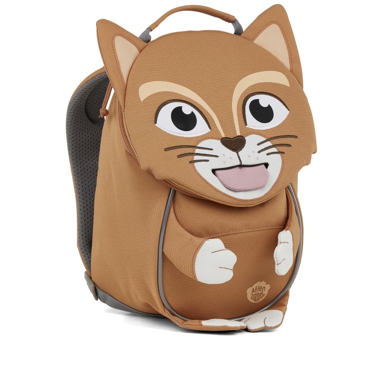 Rucksack Kleiner Freund für Kinder Katze, Farbe: braun, Marke: Affenzahn, EAN: 4057081204571, Bild 3 von 6