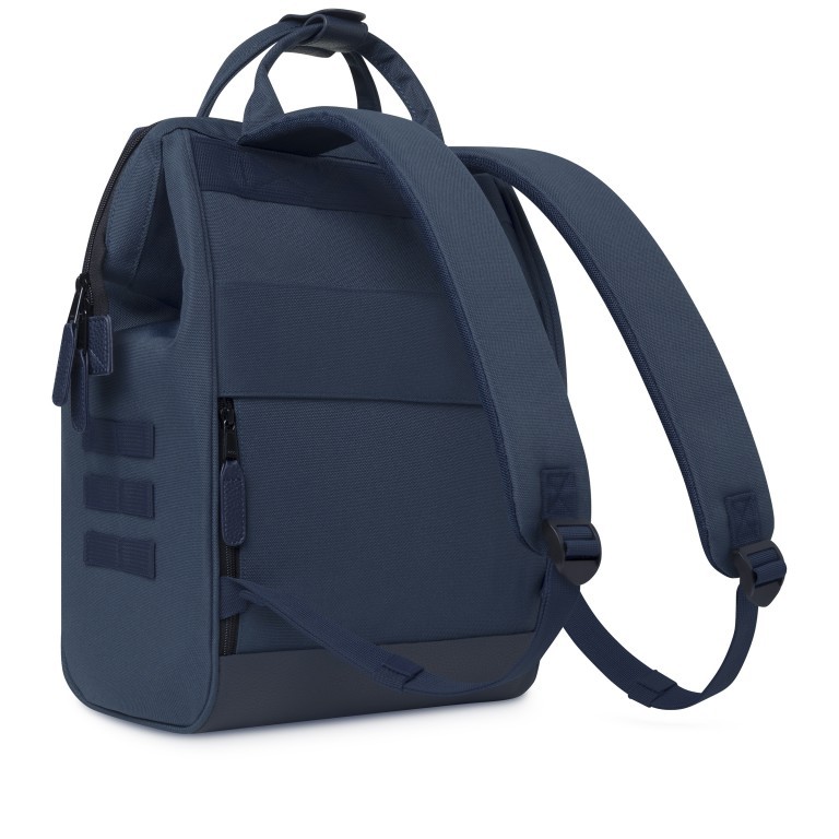 Rucksack Adventurer Medium Reykjavik mit zwei auswechselbaren Vortaschen Dunkelblau, Farbe: blau/petrol, Marke: Cabaia, EAN: 3701328303374, Abmessungen in cm: 27x41x16, Bild 6 von 10