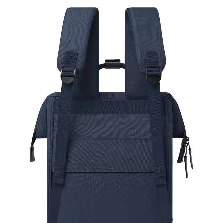 Rucksack Adventurer Medium Reykjavik mit zwei auswechselbaren Vortaschen Dunkelblau, Farbe: blau/petrol, Marke: Cabaia, EAN: 3701328303374, Abmessungen in cm: 27x41x16, Bild 9 von 10
