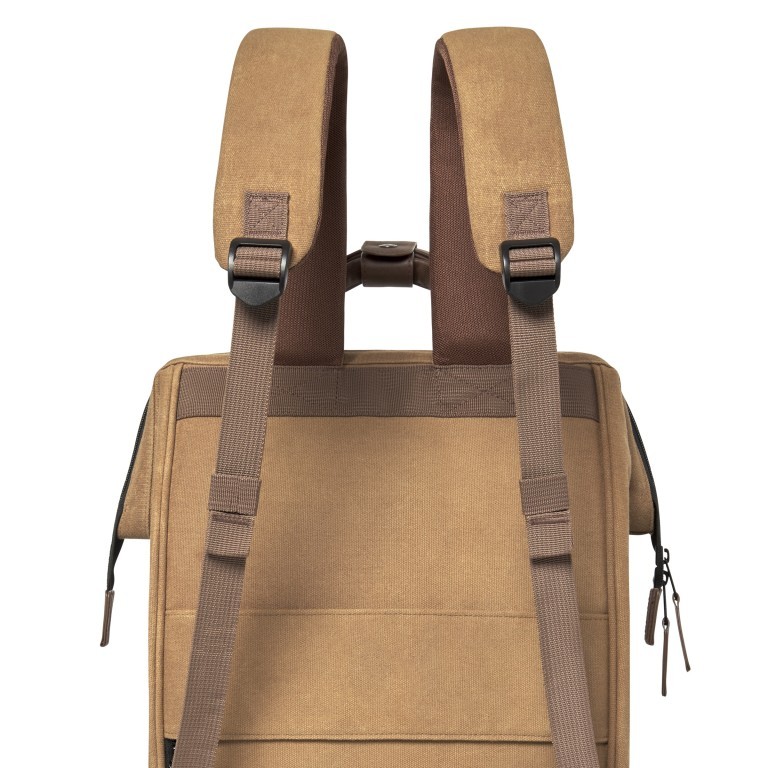 Rucksack Adventurer Large Colombo mit zwei auswechselbaren Vortaschen Camel, Farbe: cognac, Marke: Cabaia, EAN: 3701328399957, Abmessungen in cm: 29x49x17, Bild 8 von 9