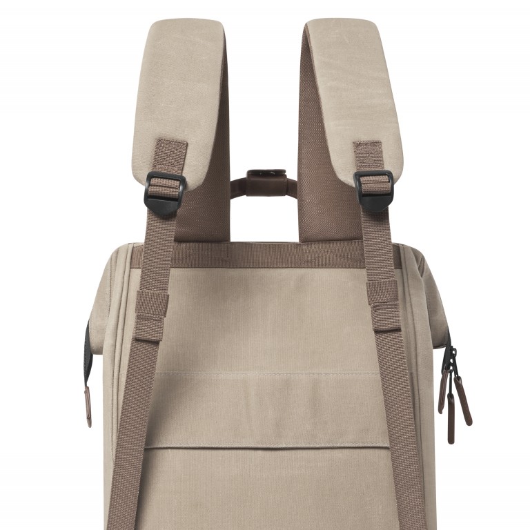 Rucksack Adventurer Large Rabat mit zwei auswechselbaren Vortaschen Hellbraun, Farbe: braun, Marke: Cabaia, EAN: 3667022008369, Abmessungen in cm: 29x49x17, Bild 8 von 9