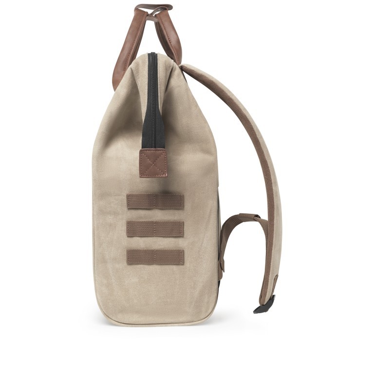 Rucksack Adventurer Medium Rabat mit zwei auswechselbaren Vortaschen Hellbraun, Farbe: braun, Marke: Cabaia, EAN: 3667022007768, Abmessungen in cm: 27x41x16, Bild 5 von 12
