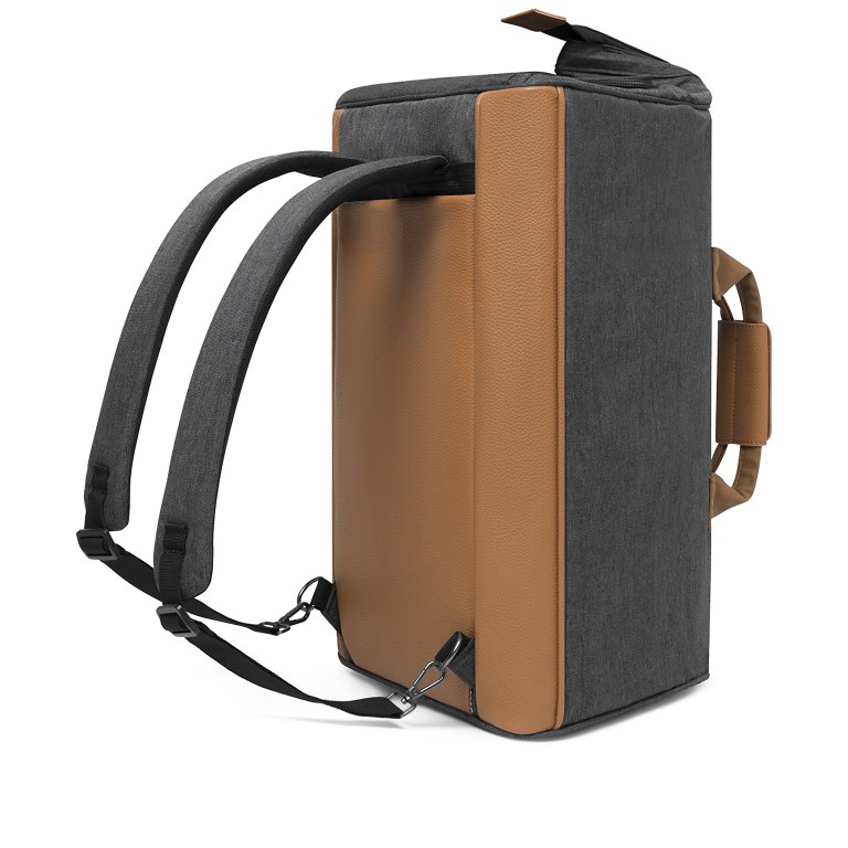 Reisetasche / Rucksack Duffle Essentials Small Londres Anthra, Farbe: anthrazit, Marke: Cabaia, EAN: 3701328317180, Abmessungen in cm: 45x30x29, Bild 8 von 11