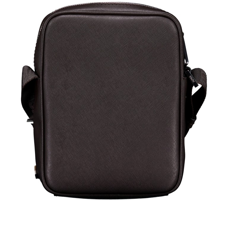 Umhängetasche Zair Zip Dark Brown, Farbe: braun, Marke: BOSS, EAN: 4063546937342, Abmessungen in cm: 16.5x22x5.5, Bild 3 von 6