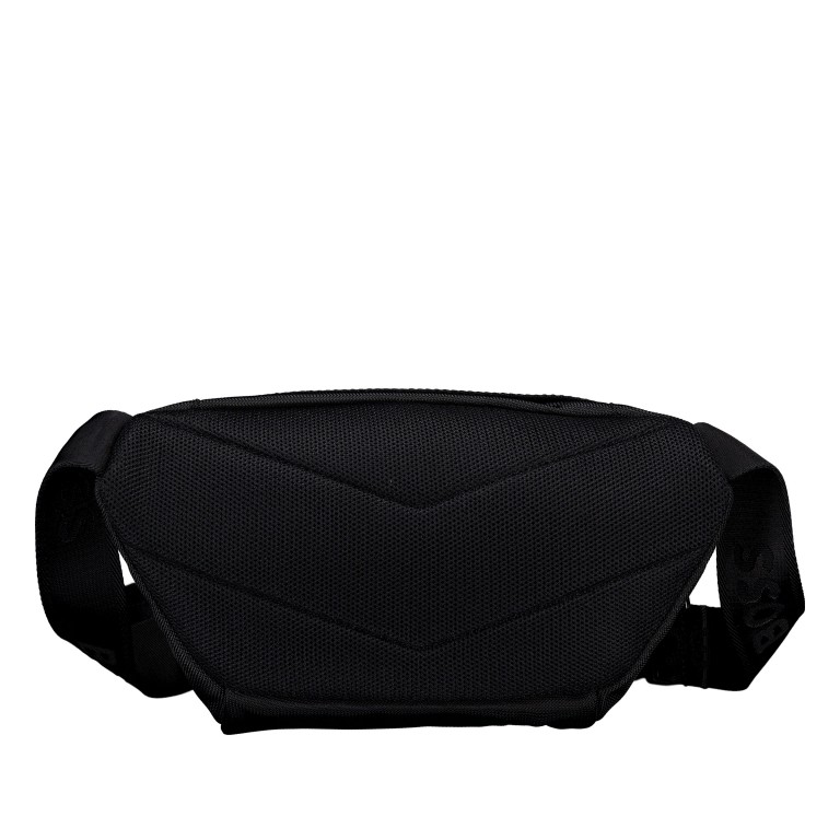 Gürteltasche Ray Nylon Bumbag Black, Farbe: schwarz, Marke: BOSS, EAN: 4063545716207, Abmessungen in cm: 17x15.5x6, Bild 3 von 6