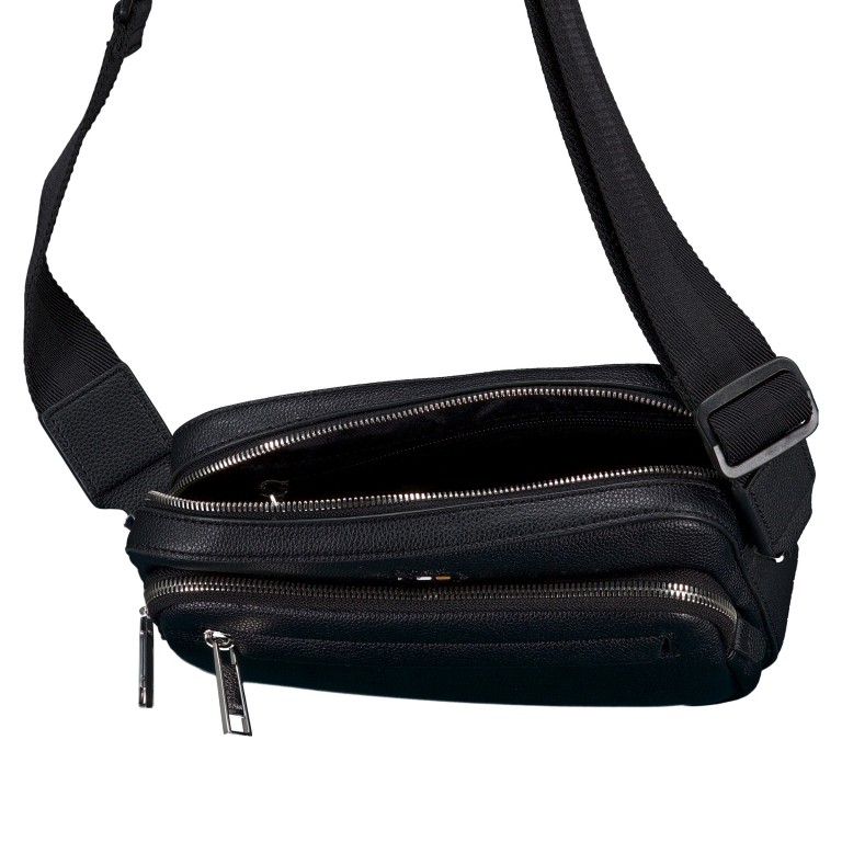 Umhängetasche Ray EW Pocket Black, Farbe: schwarz, Marke: BOSS, EAN: 4063546938042, Abmessungen in cm: 24x15.5x7, Bild 6 von 6