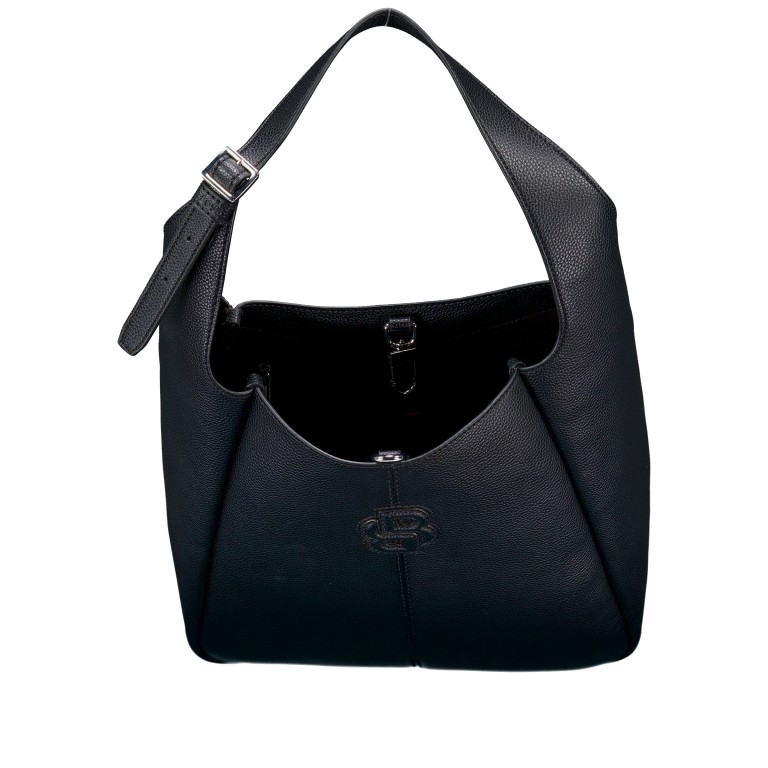 Beuteltasche Anett Big Hobo Black, Farbe: schwarz, Marke: BOSS, EAN: 4063546926285, Abmessungen in cm: 30x31x11, Bild 5 von 5