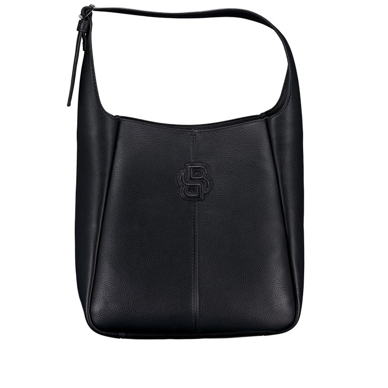 Beuteltasche Anett Big Hobo Black, Farbe: schwarz, Marke: BOSS, EAN: 4063546926285, Abmessungen in cm: 30x31x11, Bild 1 von 5