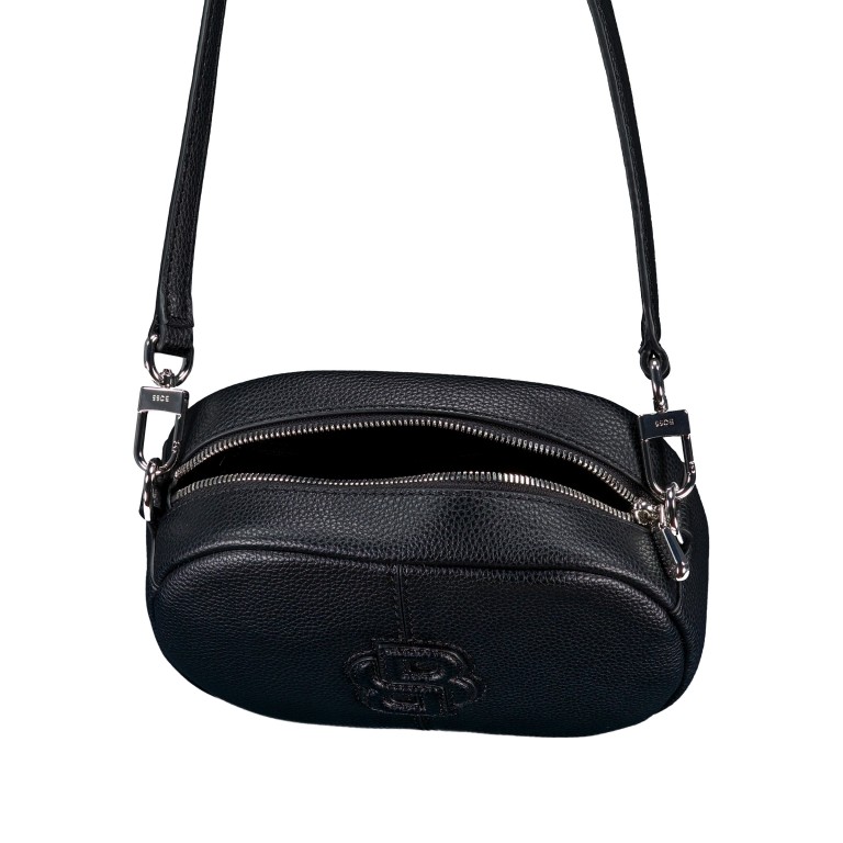 Umhängetasche Anett Round Xbody Black, Farbe: schwarz, Marke: BOSS, EAN: 4063546926704, Abmessungen in cm: 20.5x13.5x7, Bild 6 von 6
