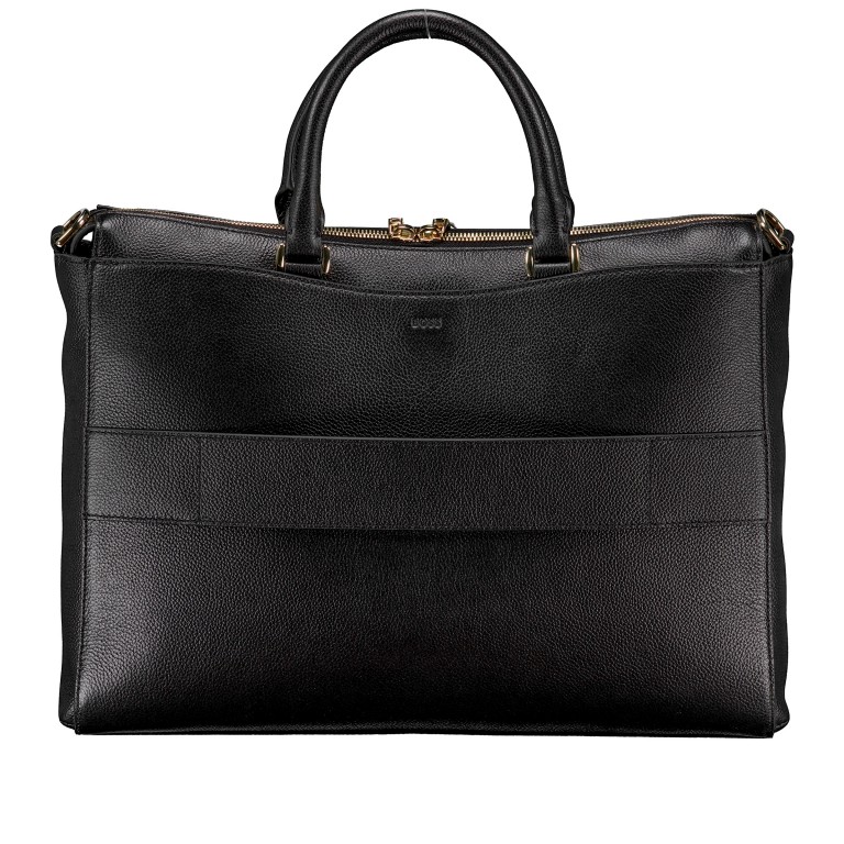 Aktentasche Boss Beyond Briefcase Black, Farbe: schwarz, Marke: BOSS, EAN: 4063546926872, Abmessungen in cm: 39x26.5x9, Bild 3 von 7
