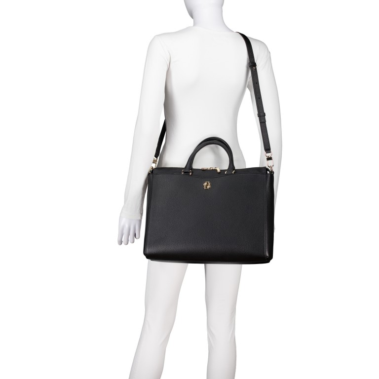 Aktentasche Boss Beyond Briefcase Black, Farbe: schwarz, Marke: BOSS, EAN: 4063546926872, Abmessungen in cm: 39x26.5x9, Bild 6 von 7