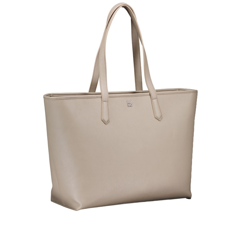 Shopper Chris 2.0 Totebag Light Beige, Farbe: beige, Marke: HUGO, EAN: 4063547415665, Abmessungen in cm: 37.5x31x17.5, Bild 2 von 5