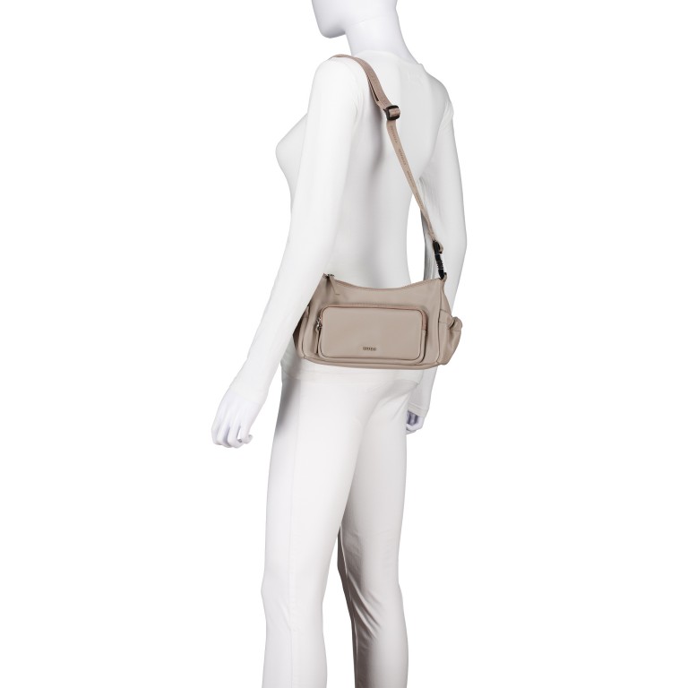 Umhängetasche Bel 2.0 Shoulder Bag Light Beige, Farbe: beige, Marke: HUGO, EAN: 4063547415351, Abmessungen in cm: 24.5x15.5x7.5, Bild 6 von 8