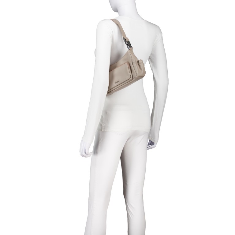 Umhängetasche Bel 2.0 Shoulder Bag Light Beige, Farbe: beige, Marke: HUGO, EAN: 4063547415351, Abmessungen in cm: 24.5x15.5x7.5, Bild 5 von 8