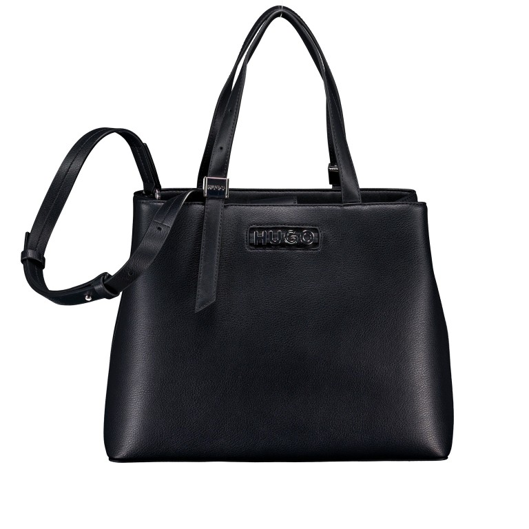 Handtasche Mel 2.0 Satchel Black, Farbe: schwarz, Marke: HUGO, EAN: 4063547415498, Abmessungen in cm: 34x26x13, Bild 1 von 7
