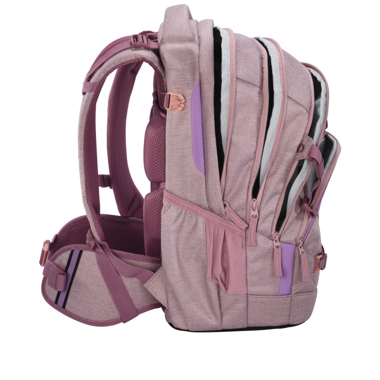 Rucksack Mate Limited Edition Mixed Faded Rose, Farbe: rosa/pink, Marke: Coocazoo, EAN: 4047443535832, Abmessungen in cm: 30x44x22, Bild 6 von 8