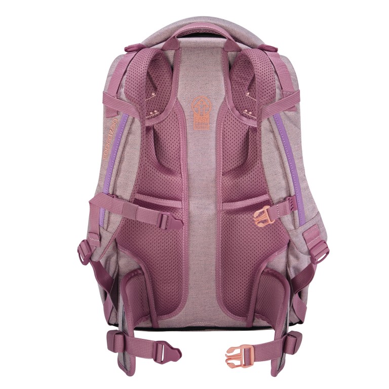 Rucksack Mate Limited Edition Mixed Faded Rose, Farbe: rosa/pink, Marke: Coocazoo, EAN: 4047443535832, Abmessungen in cm: 30x44x22, Bild 4 von 8