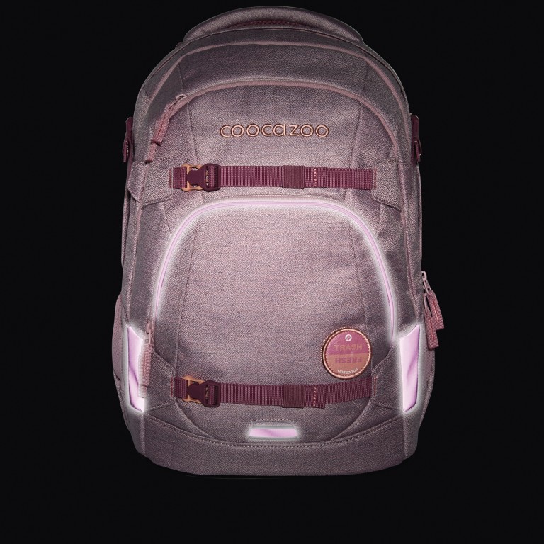 Rucksack Mate Limited Edition Mixed Faded Rose, Farbe: rosa/pink, Marke: Coocazoo, EAN: 4047443535832, Abmessungen in cm: 30x44x22, Bild 2 von 8