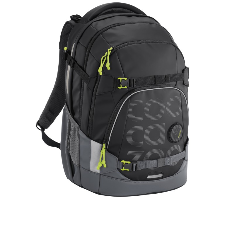 Rucksack Mate Limited Edition Tarp Black Thunder, Farbe: schwarz, Marke: Coocazoo, EAN: 4047443535825, Abmessungen in cm: 30x44x22, Bild 3 von 8