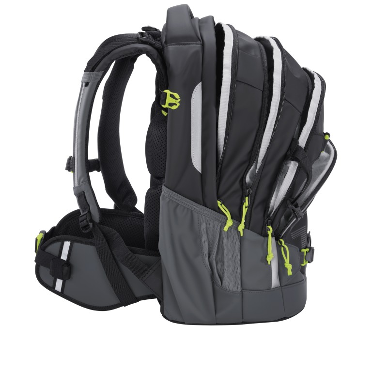 Rucksack Mate Limited Edition Tarp Black Thunder, Farbe: schwarz, Marke: Coocazoo, EAN: 4047443535825, Abmessungen in cm: 30x44x22, Bild 6 von 8