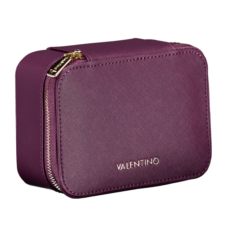 Schmuckkasten Faby S Relove Recycle Prugna, Farbe: rot/weinrot, Marke: Valentino Bags, EAN: 8054942929884, Abmessungen in cm: 14.5x6x10.2, Bild 2 von 5