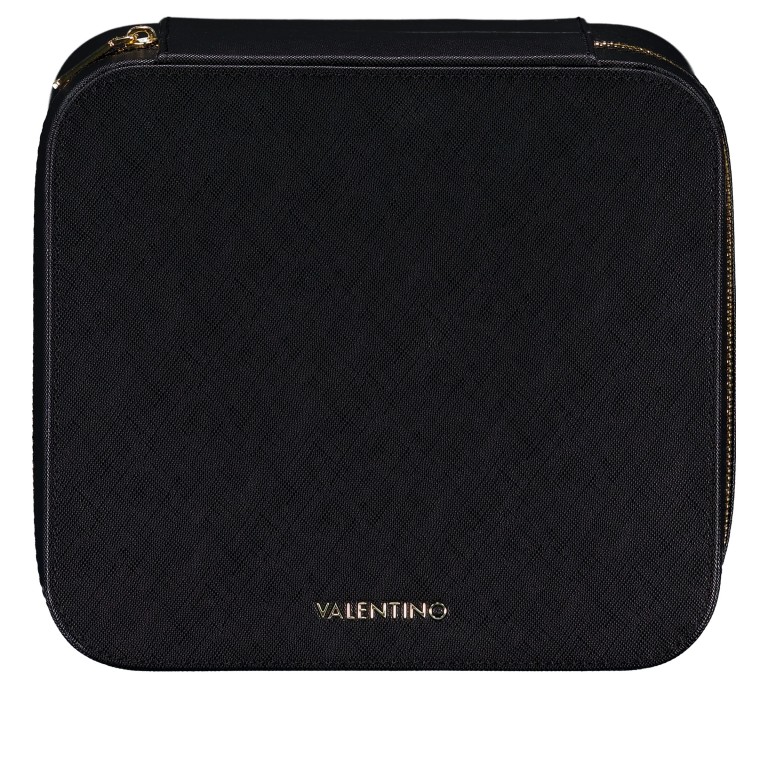 Schmuckkasten Faby L Relove Recycle Nero, Farbe: schwarz, Marke: Valentino Bags, EAN: 8054942930040, Abmessungen in cm: 20.3x10.4x18.6, Bild 1 von 5