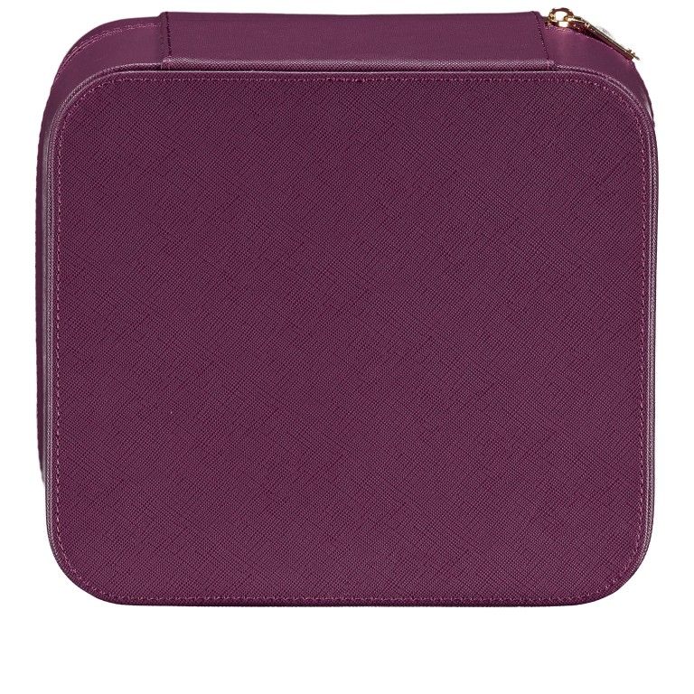 Schmuckkasten Faby L Relove Recycle Prugna, Farbe: rot/weinrot, Marke: Valentino Bags, EAN: 8054942930088, Abmessungen in cm: 20.3x10.4x18.6, Bild 3 von 5